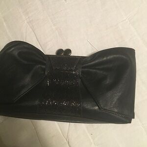 Jessica Simpson Black Clutch Bag